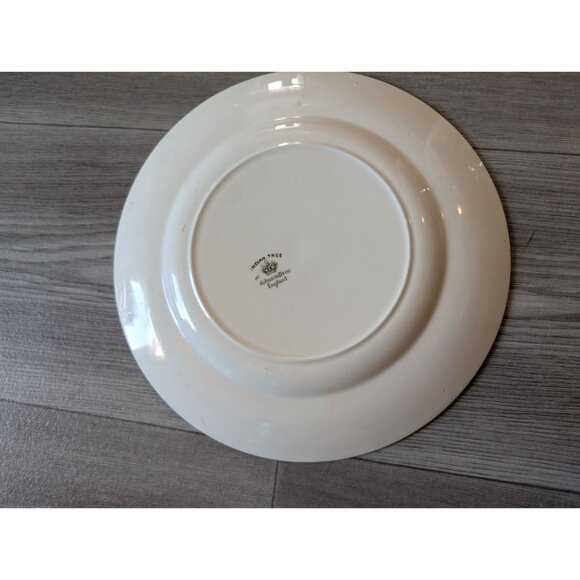 Johnson Bros "Indian Tree" 9-Inch Decorative Plate England Floral Motif Vintage - Picture 4 of 6